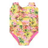 4Giveness Costume Intero Tinta Unita con Fantasia per Neonata 125NBWIN5277 GIALLO 4GIVENESS 