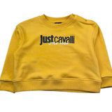 Trussardi Felpa Chiusa Girocollo Tinta Unita con Logo per Neonato JIP26080FE GIALLO TRUSSARDI 