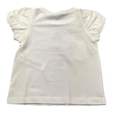 Liu Jo T-Shirt Girocollo Tinta Unita con Stampa per Bambina KA5008 BIANCO LIU JO 