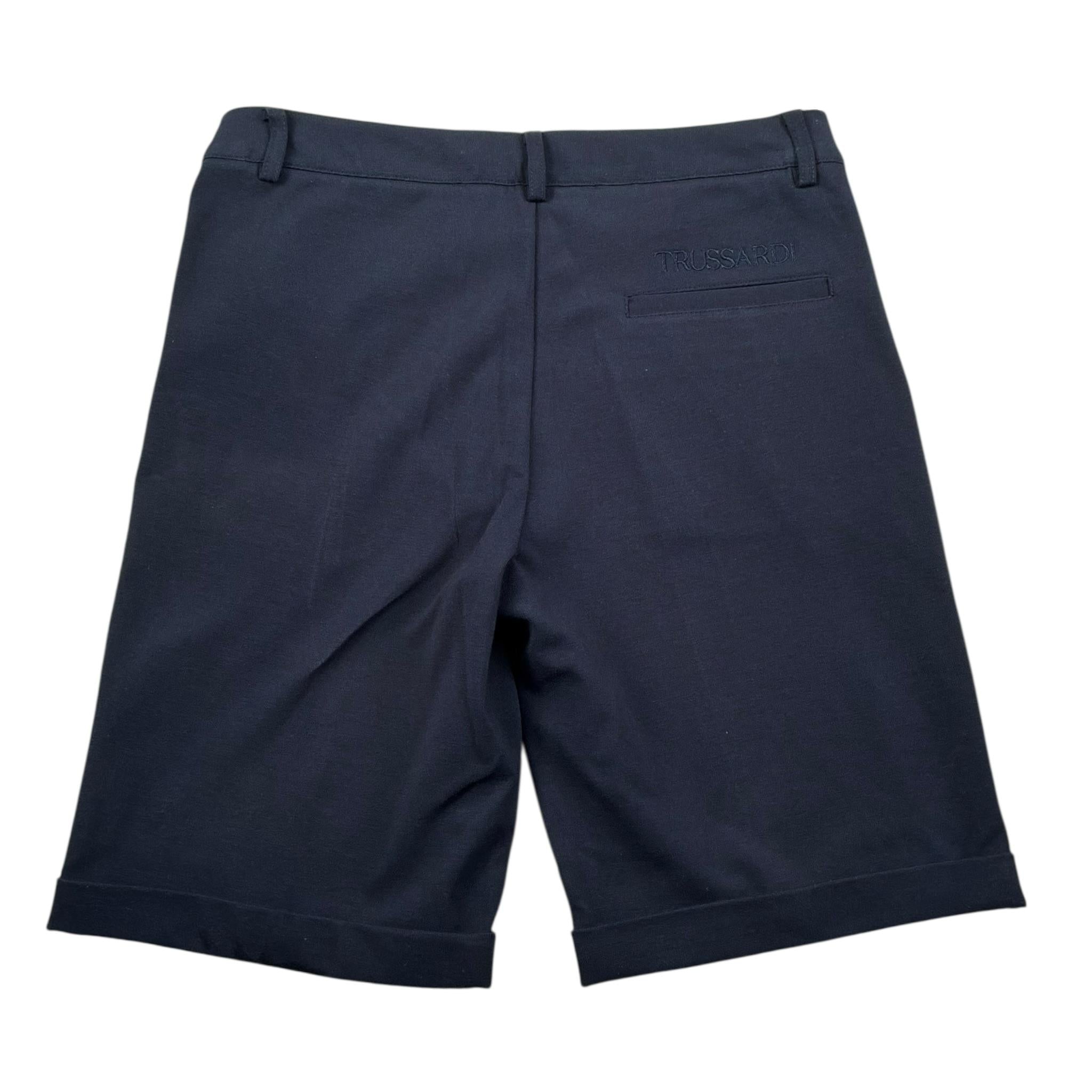 Trussardi Bermuda Tinta Unita con Girovita Regolabile per Bambino TBP25028BE BLU TRUSSARDI 