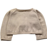 Le Bebe Coprispalle Tinta Unita  per Neonata LBG6326 BEIGE LE BEBE 