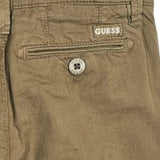 Guess Bermuda Tinta Unita con Girovita Regolabile per Neonato N3GD11WFBY3N BEIGE GUESS 