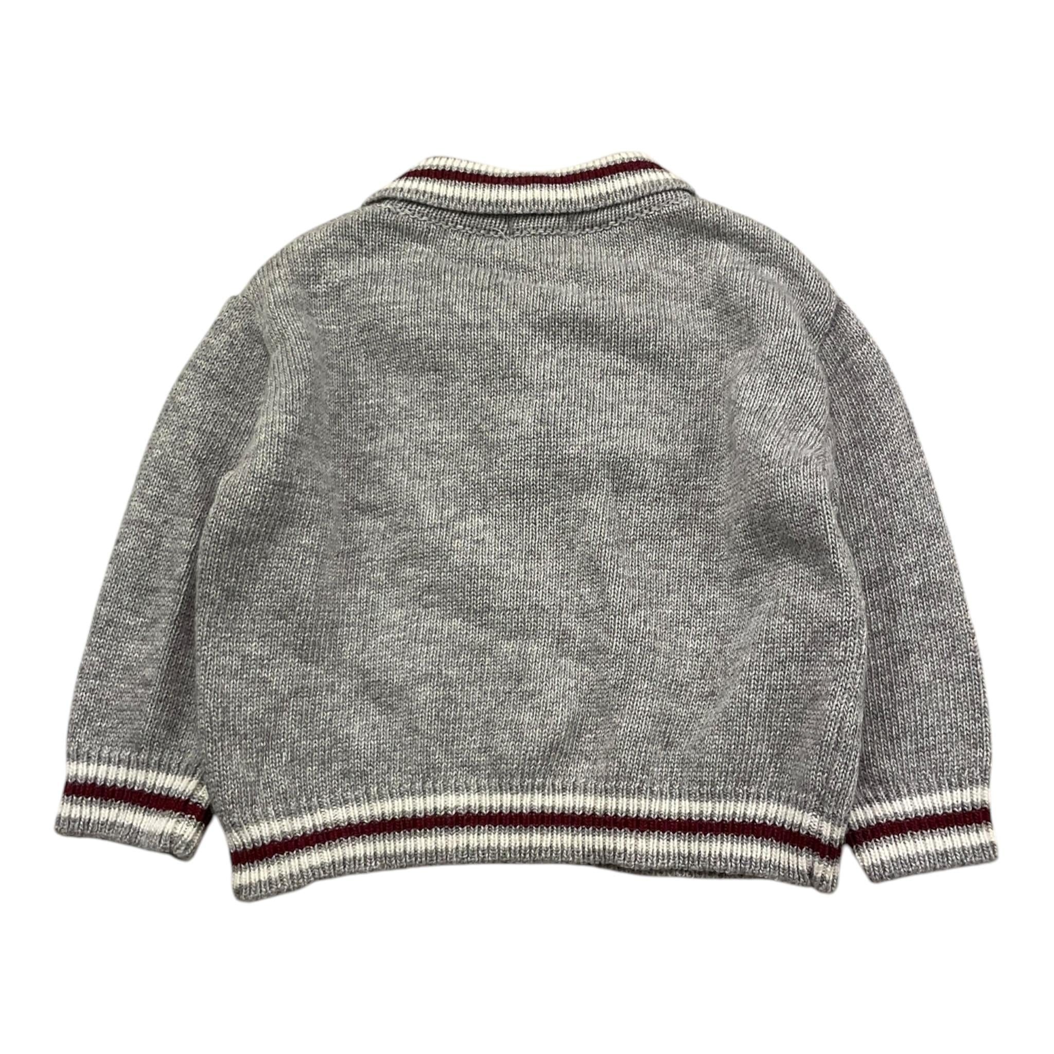 LE BEBE' maglia con colletto tinta unita Grigio per Neonato LBB5143 GRIGIO LE BEBE' 