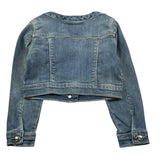Liu Jo Giubbino In Denim tinta unita Azzurro per Bambina K17010 AZZURRO LIU JO 