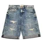 Guess Bermuda In Denim Tinta Unita  per Bambino L5GD00D41E0 AZZURRO GUESS 