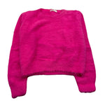 LU LU BY MISS GRANT maglia girocollo tinta unita Fuxia per Bambina LL3240 FUXIA LU LU BY MISS GRANT 