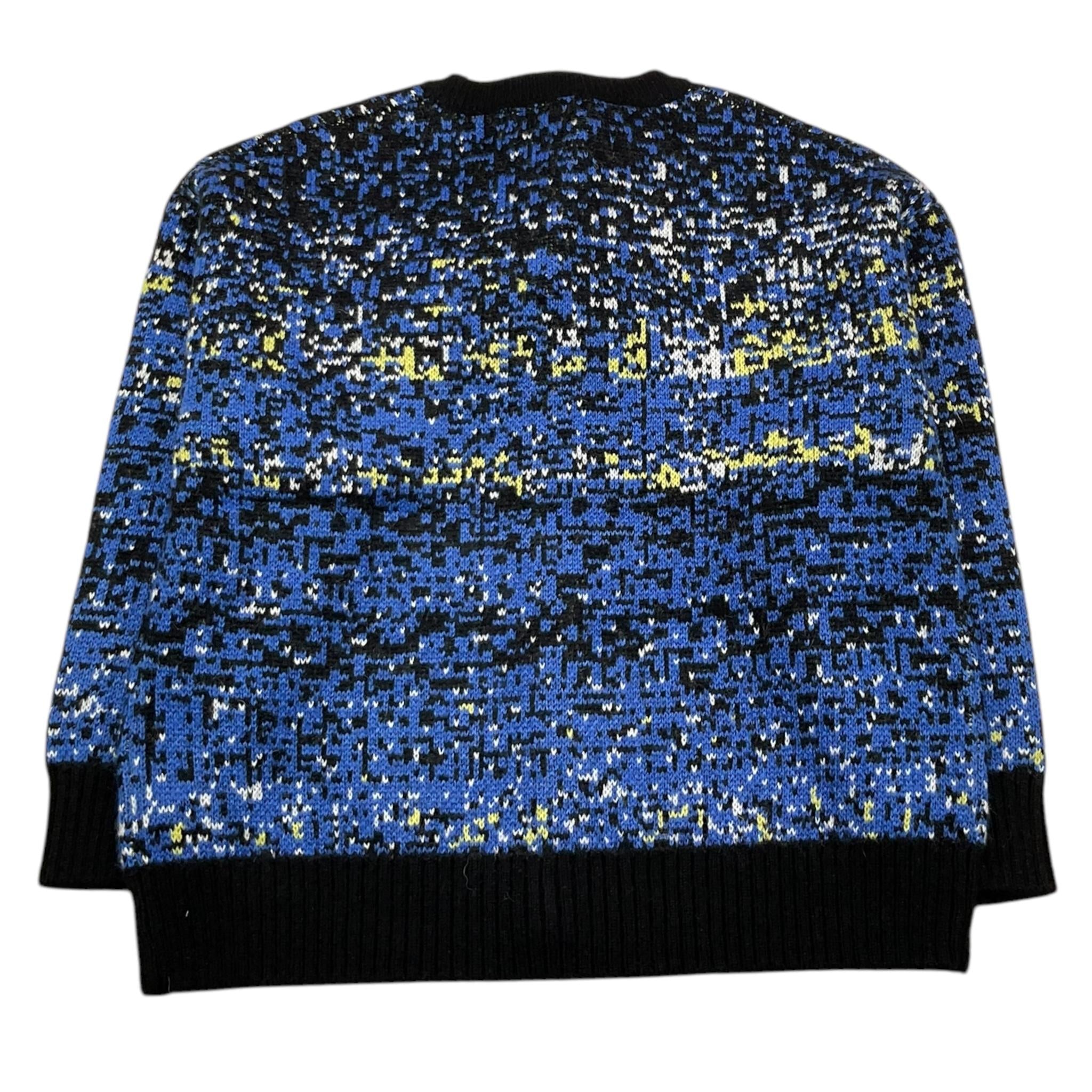 JOHN RICHMOND cardigan scollo a v stampa fantasia Blu per Bambino RBA25206CD BLU JOHN RICHMOND 