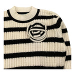 ABEL & LULA maglia mezzo collo tinta unita fantasia a righe Panna per Bambina 5829 PANNA ABEL & LULA 