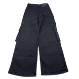 FUN & FUN jeans tinta unita modello palazzo Nero per Bambina FCJPT00734 NERO FUN & FUN 