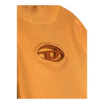 DIESEL shirt tinta unita con logo Arancione per Bambina J01401 ARANCIONE DIESEL 