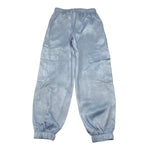 Lu Lu By Miss Grant Pantalone Tinta Unita con Elastico In Vita per Bambina LL3527 AZZURRO LU LU BY MISS GRANT 