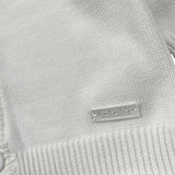 Lalalu' Cardigan Tinta Unita con Logo per Neonata MGL1P BIANCO LALALU' 