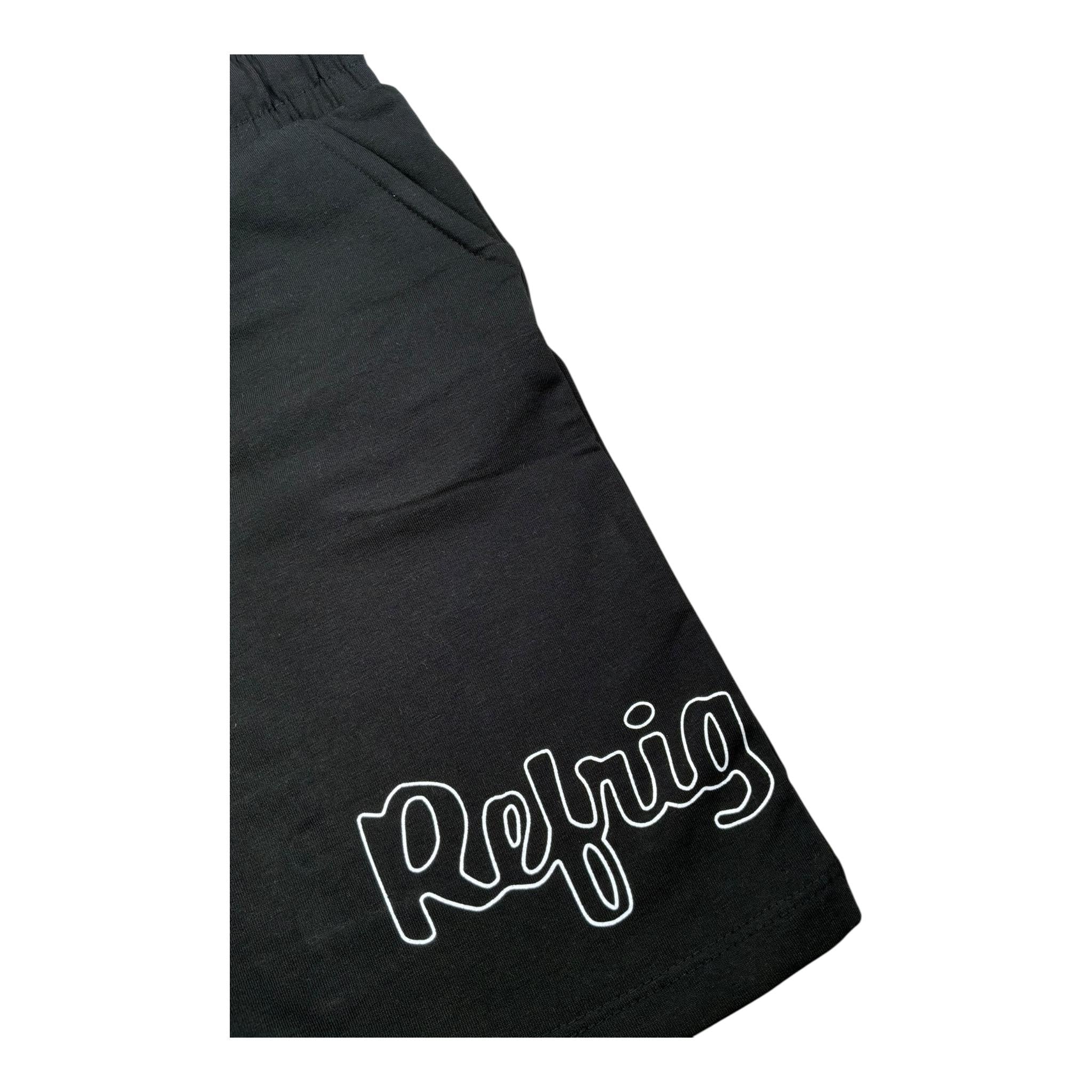 Refrigiwear Completo 2 Pezzi T-Shirt - Bermuda Bicolore per Neonato R1102W25N BIANCO/NERO REFRIGIWEAR 