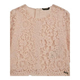 Guess Shirt Tinta Unita con Ricami per Bambina J4RH00WFYM0 ROSA GUESS 