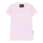 John Richmond T-Shirt Girocollo Tinta Unita con Stampa per Bambina RIP25002TSJXXX LILLA JOHN RICHMOND 