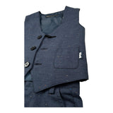 Daniele Alessandrini Completo 2 Pezzi Gilet-Bermuda per Neonato 1296K200163N BLU DANIELE ALESSANDRINI 