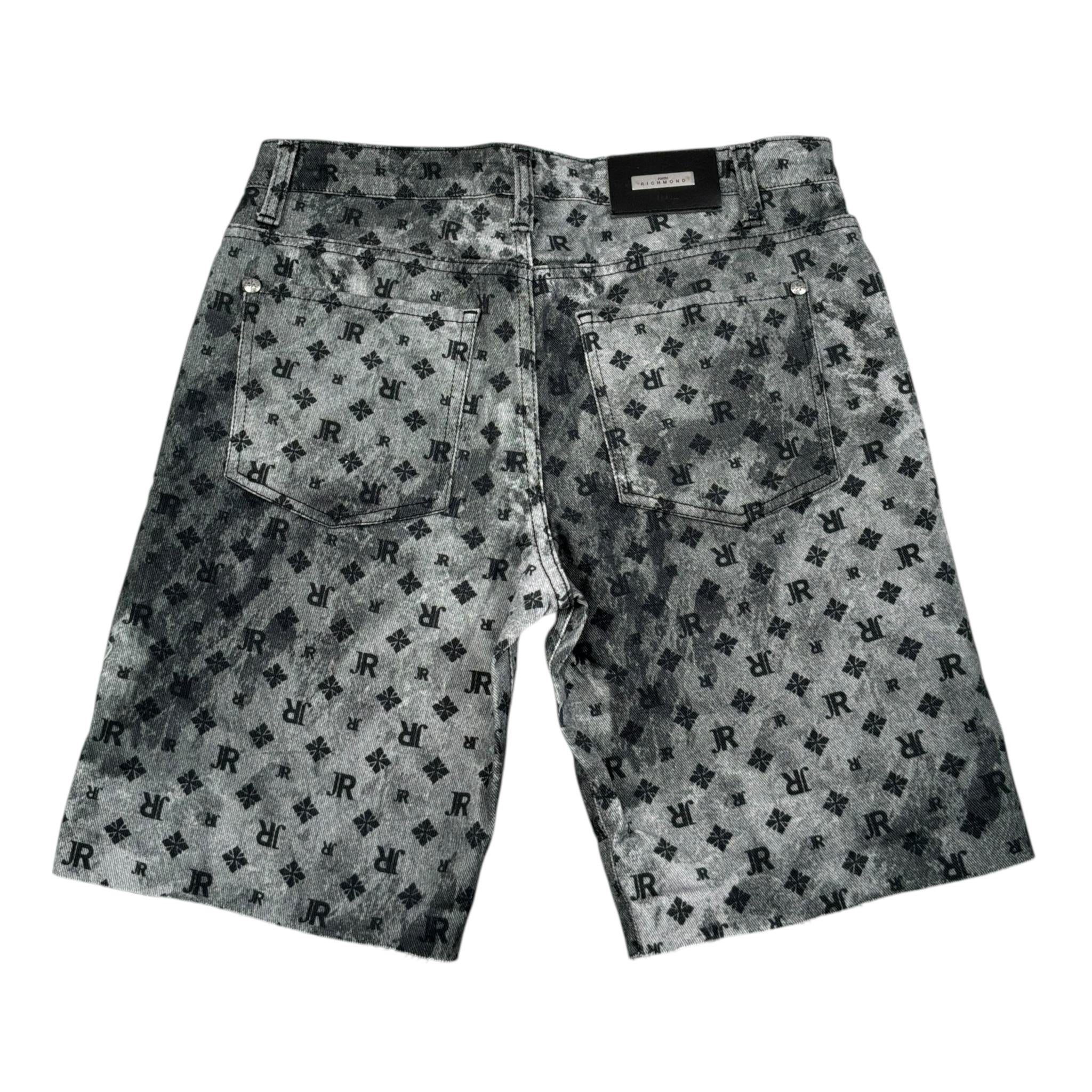 John Richmond Bermuda In Denim Tinta Unita con 5 Tasche per Bambino RBP25146JE GRIGIO JOHN RICHMOND 