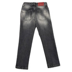 NUPKEET jeans tinta unita cn girovita regolabile Nero per Bambino 4DNK397 NERO NUPKEET 