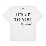 Moschino T-Shirt Tinta Unita con Stampa per Bambina HAM06R BIANCO MOSCHINO 