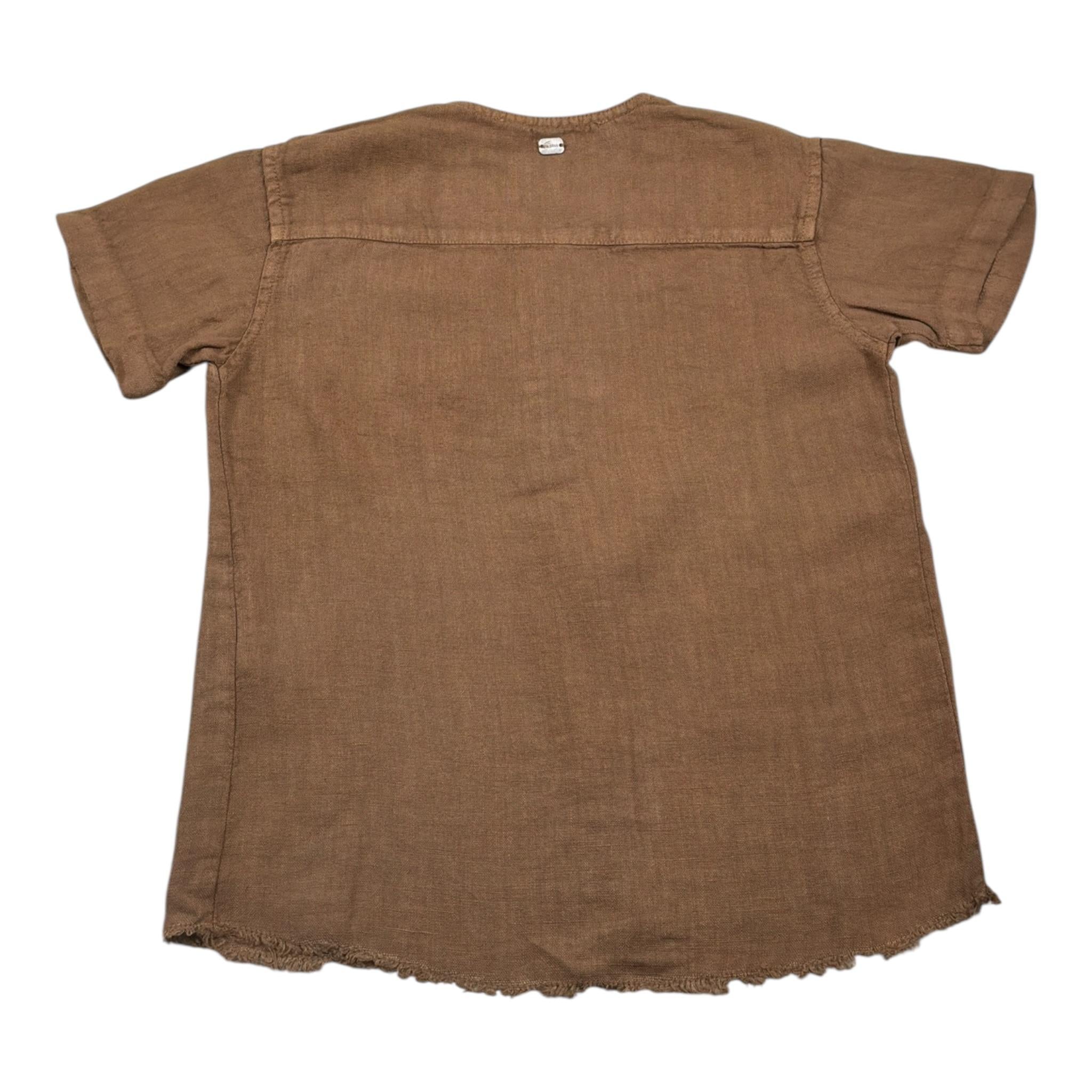 I'M Brian Camicia tinta unita Mezza Manica Cammello per Bambino CA1335J CAMMELLO I'M BRIAN 