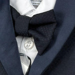 Never Too Completo 4 Pezzi Camicia-Bermuda-Gilet-Papillion per Neonato GM2242N BLU NEVER TOO 