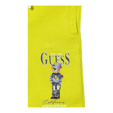 Guess Bermuda Tinta Unita con Stampa per Bambino N5RD03KA VERDE GUESS 