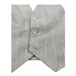 Manuel & Frank Gilet Tinta Unita con Fantasia per Bambino MF5194BX BEIGE MANUEL & FRANK 