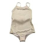 Dou Dou Costume Intero Tinta Unita con Fiocco Retro per Bambina DWCA19 PANNA DOU DOU 