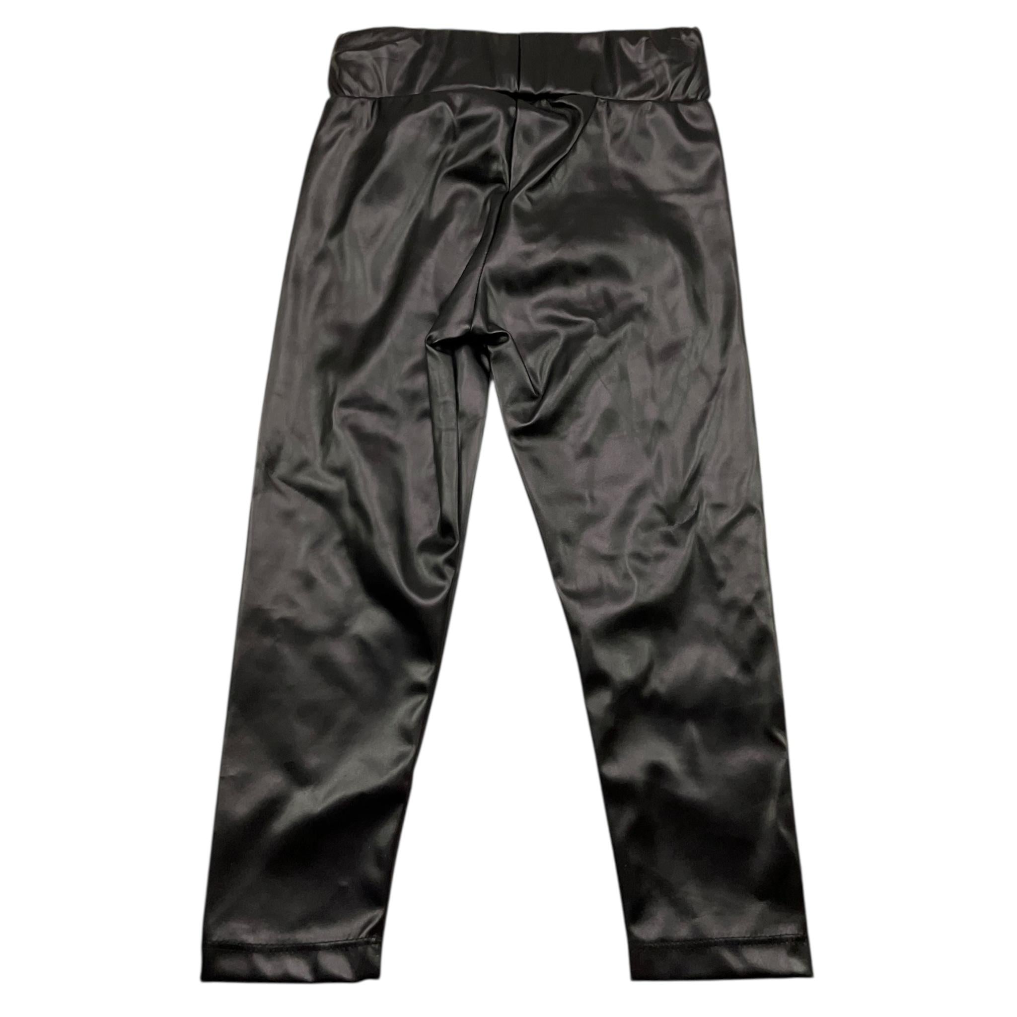 MARC ELLIS leggins in ecopelle tinta unita con elastico in vita  Nero per Bambina JMJPT00284XX NERO MARC ELLIS 