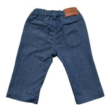 Trussardi Jeans Tinta Unita con Elastico In Vita per Neonato TIP26076JE BLU TRUSSARDI 