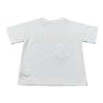 Gaelle T-Shirt Girocollo Tinta Unita con Stampa per Bambina 2746M00388X BIANCO GAELLE 