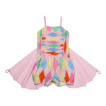 Stella Mccartney Tuta Intera Bretelline Tinta Unita per Bambina TW1A82 ROSA STELLA McCARTNEY 