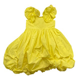 Twinset Abito Giromanica Tinta Unita per Neonata 231GJ2Q52N GIALLO TWINSET 