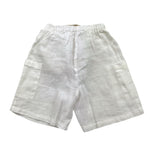 Babe & Tess Short Tinta Unita con Elastico In Vita per Bambina 24518180 BIANCO BABE & TESS 