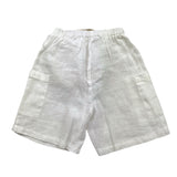 Babe & Tess Short Tinta Unita con Elastico In Vita per Bambina 24518180 BIANCO BABE & TESS 