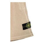 Stone Island Bermuda In Felpa Tinta Unita per Bambino K1S166200002 BEIGE STONE ISLAND 