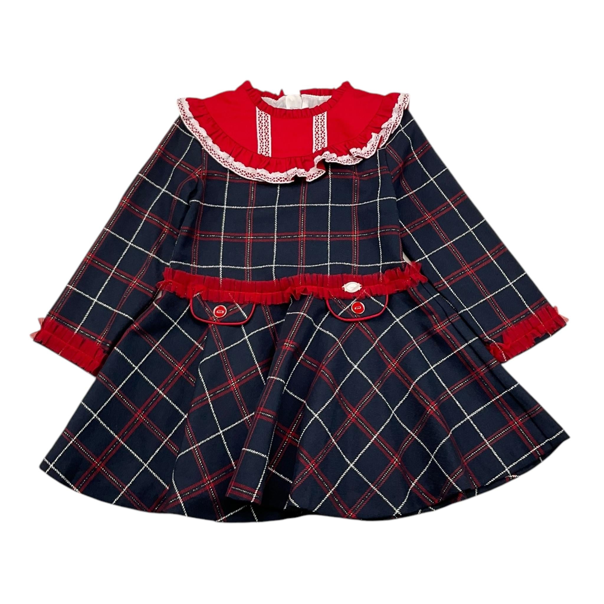 MIRANDA abito manica lunga stampa fantasia Blu per Bambina 360229V BLU MIRANDA 