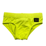 F**K Costume Mutandina Tinta Unita per Neonato FJ243010FY GIALLO FLUO F**K 