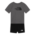 The North Face Completo 2 Pezzi T-Shirt-Bermuda Grigio per Bambino NF0A8ANURPIXX GRIGIO THE NORTH FACE 