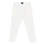 Fay Pantalone Tinta Unita con Girovita Regolabile per Bambino FW6P10X BIANCO FAY 