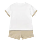 Mayoral Completo 2 Pezzi T-Shirt-Short per Neonata 1610 BIANCO MAYORAL 