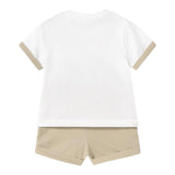 Mayoral Completo 2 Pezzi T-Shirt-Short per Neonata 1610 BIANCO MAYORAL 
