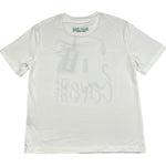 Just Cavalli T-Shirt Girocollo Tinta Unita con Stampa per Bambino JBP26071TS BIANCO JUST CAVALLI 