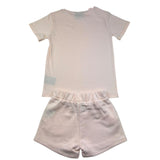 Trussardi Completo 2 Pezzi T-Shirt-Bermuda Tinta Unita per Bambina TGP26005CJ ROSA TRUSSARDI 