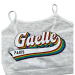 Gaelle Top tinta unita con Stampa Bianco per Bambina 2746TOPY00461 BIANCO GAELLE 