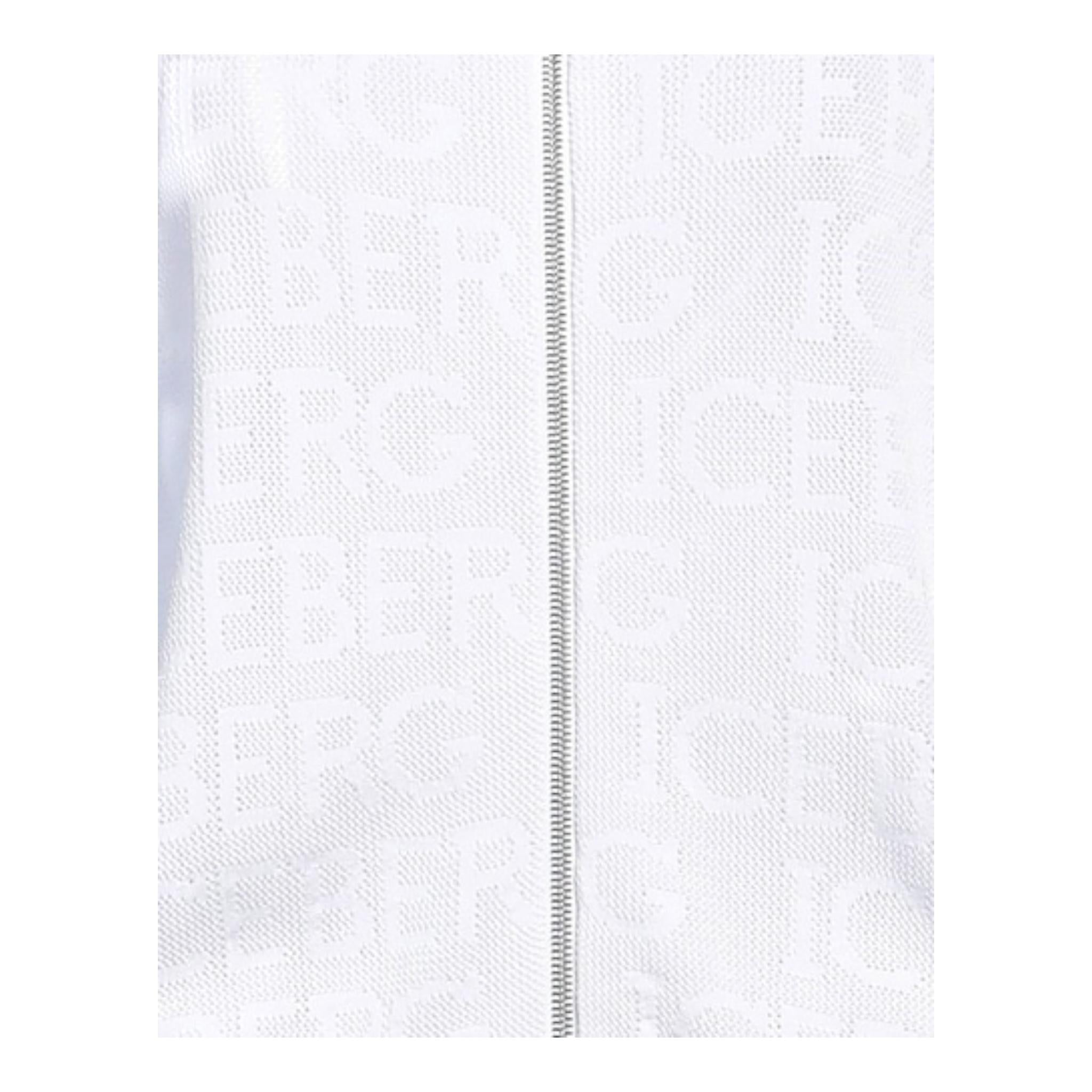 Iceberg Felpa Tinta Unita con Zip Traforata per Bambina SHICE5159J BIANCO ICEBERG 