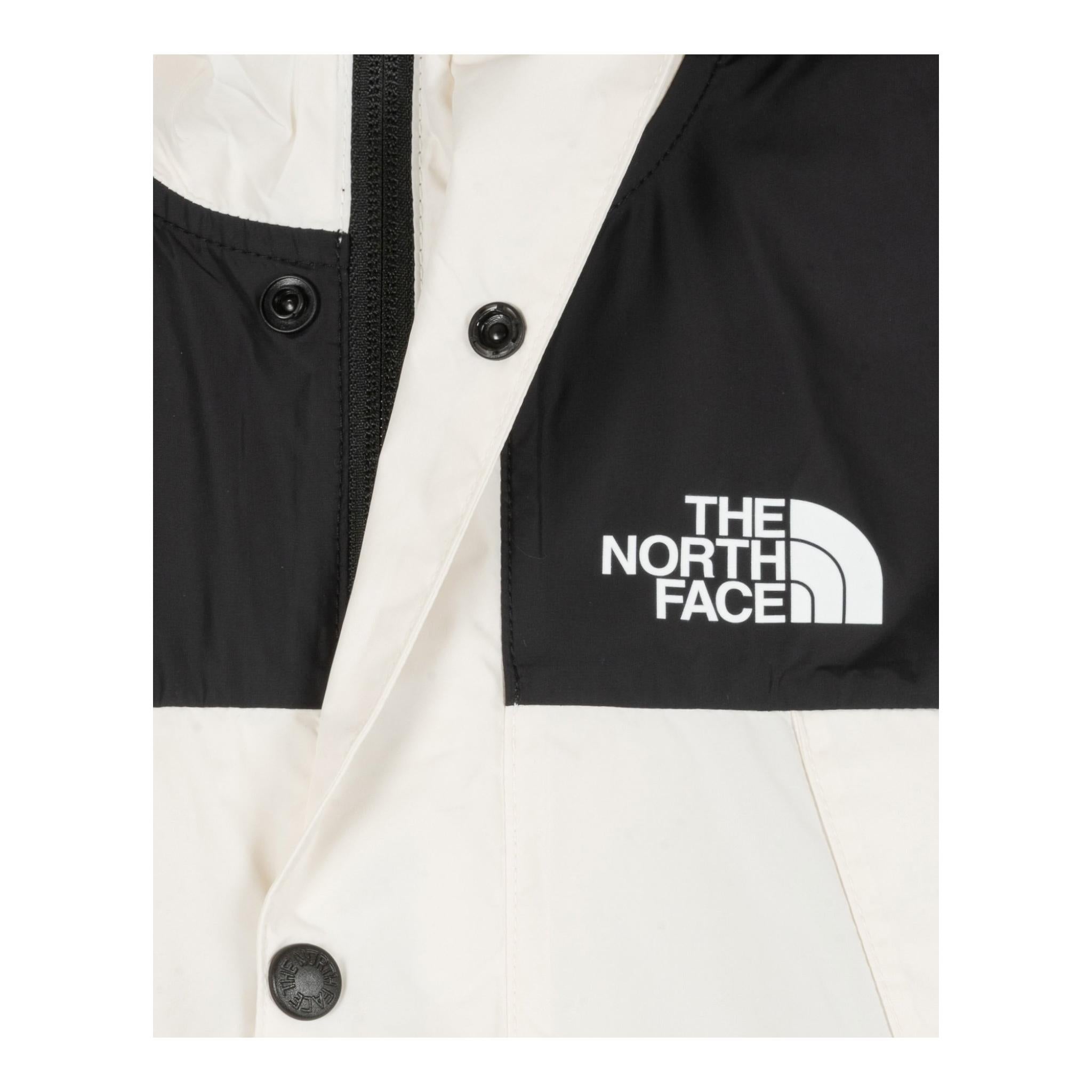 The North Face Giubbino Bicolore con Cappuccio per Bambino NF0A8B80QLI BIANCO/NERO THE NORTH FACE 