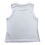 PATRIZIA PEPE canotta girocollo tinta unita con brillantini Bianco per Bambina 7M0813 BIANCO PATRIZIA PEPE 