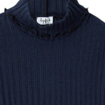 IL GUFO shirt tinta unita con collo alto Blu per Neonata A24TA061M7004N BLU IL GUFO 