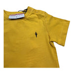 Cesare Paciotti T-Shirt Girocollo Tinta Unita con Stampa per Neonato TSP5155BX GIALLO CESARE PACIOTTI 